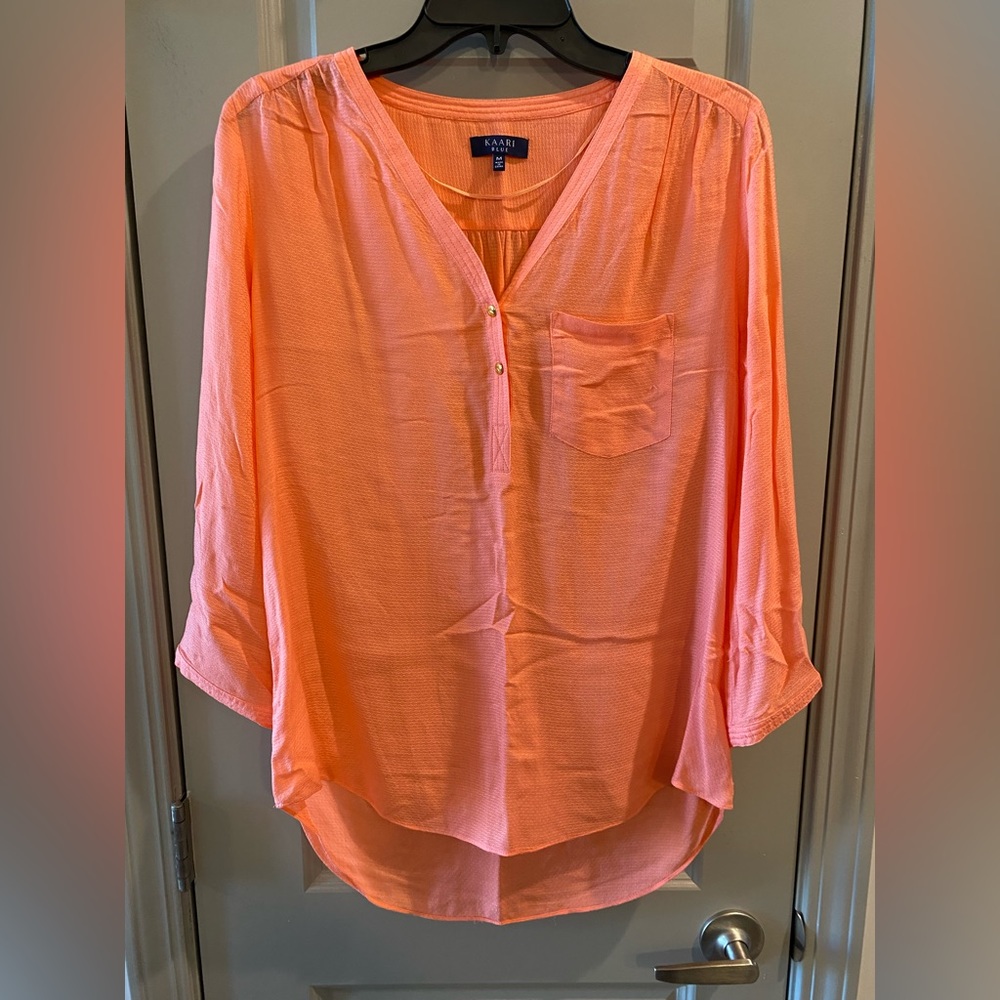 Never worn coral top!